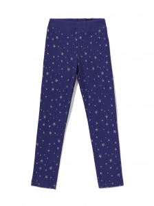 Ультрамодные джеггинсы с термоэффектом для девочек CONTE STAR WAY royal blue