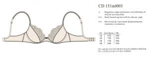 INCANTO CANZONE CD151m1003 ― ЦЕНТР КОЛГОТОК И БЕЛЬЯ. КОЛГОТКИ ОПТОМ. БЕЛЬЕ ОПТОМ.