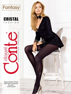 Фантазийные колготки CONTE CRISTAL