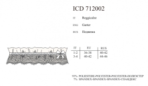 INNAMORE BELLEZZA ICD712002 ― ЦЕНТР КОЛГОТОК И БЕЛЬЯ. КОЛГОТКИ ОПТОМ. БЕЛЬЕ ОПТОМ.
