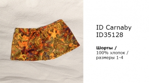 Шорты INCANTO CARNABY ID35128