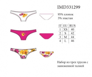 Нижнее белье INNAMORE TULIPANI IMD331299