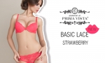 AMORE A PRIMA VISTA BASIC LACE STRAWBERRY Reg. cop. grad 29122 B
