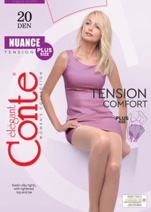 Колготки CONTE Nuance 20 Plus Size