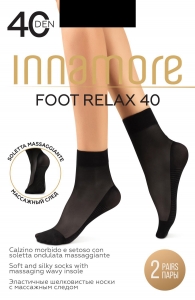 Мягкие шелковистые носки с рельефным следом INNAMORE Foot Relax 40