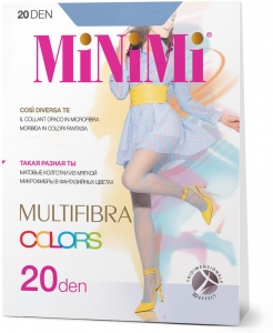 Фантазийные колготки MINIMI Multifibra Colors 20 3D