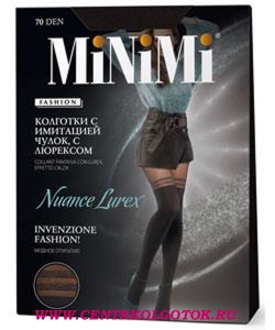 Колготки MINIMI Nuance Lurex 70