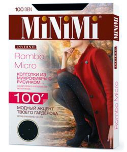 Колготки MINIMI Rombo Micro 100