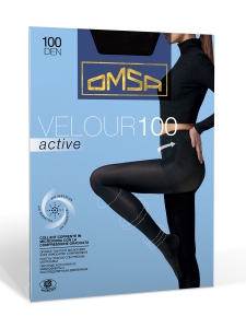 Колготки OMSA Velour Active 100