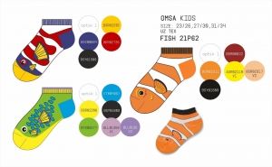Носки детские для мальчиков OMSA Kids 21P62