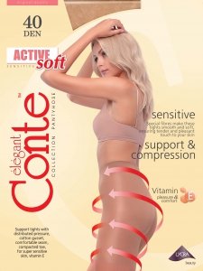 Колготки CONTE Active Soft 40