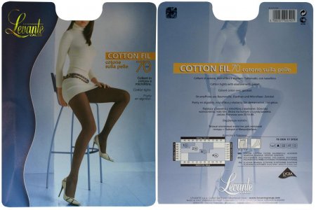Колготки Levante Cotton Fil 70 Den: упаковка